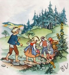 Les 8 petits lutins vectoriels